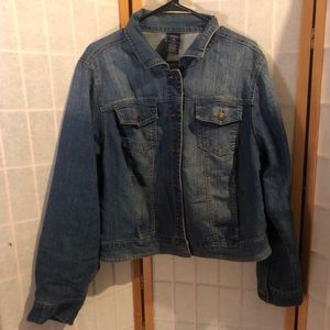 Faded glory denim jacket